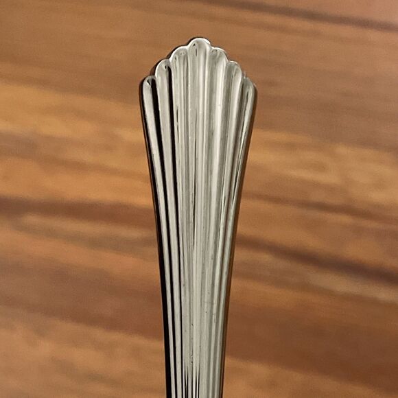 International Lyon FASCINATION Oval Soup Spoon Flatware 7.5 in 18-8 Stainless - Picture 3 of 13